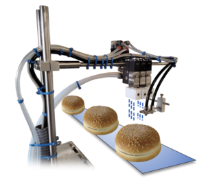 Alcohol Aroma Dispenser applying alcohol or aroma on bakery products.