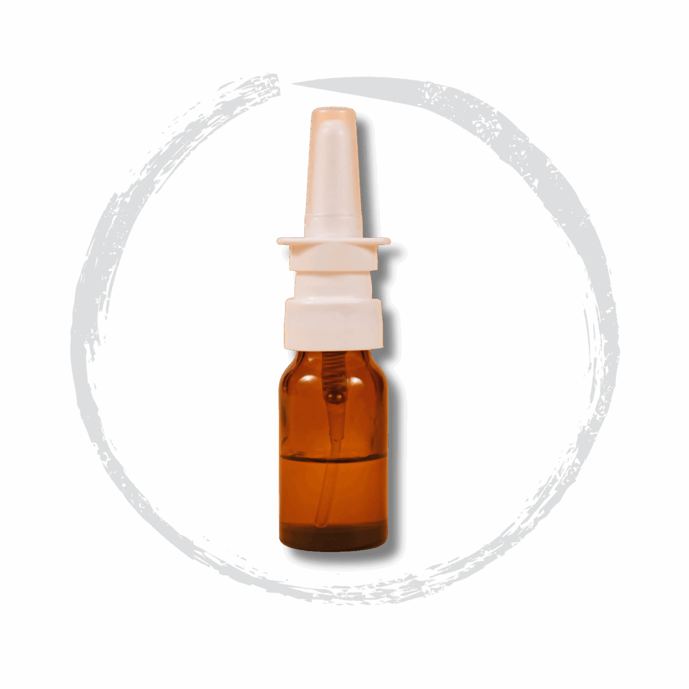 Flacone spray su cui effettuare controllo qualità con sistema di visione.